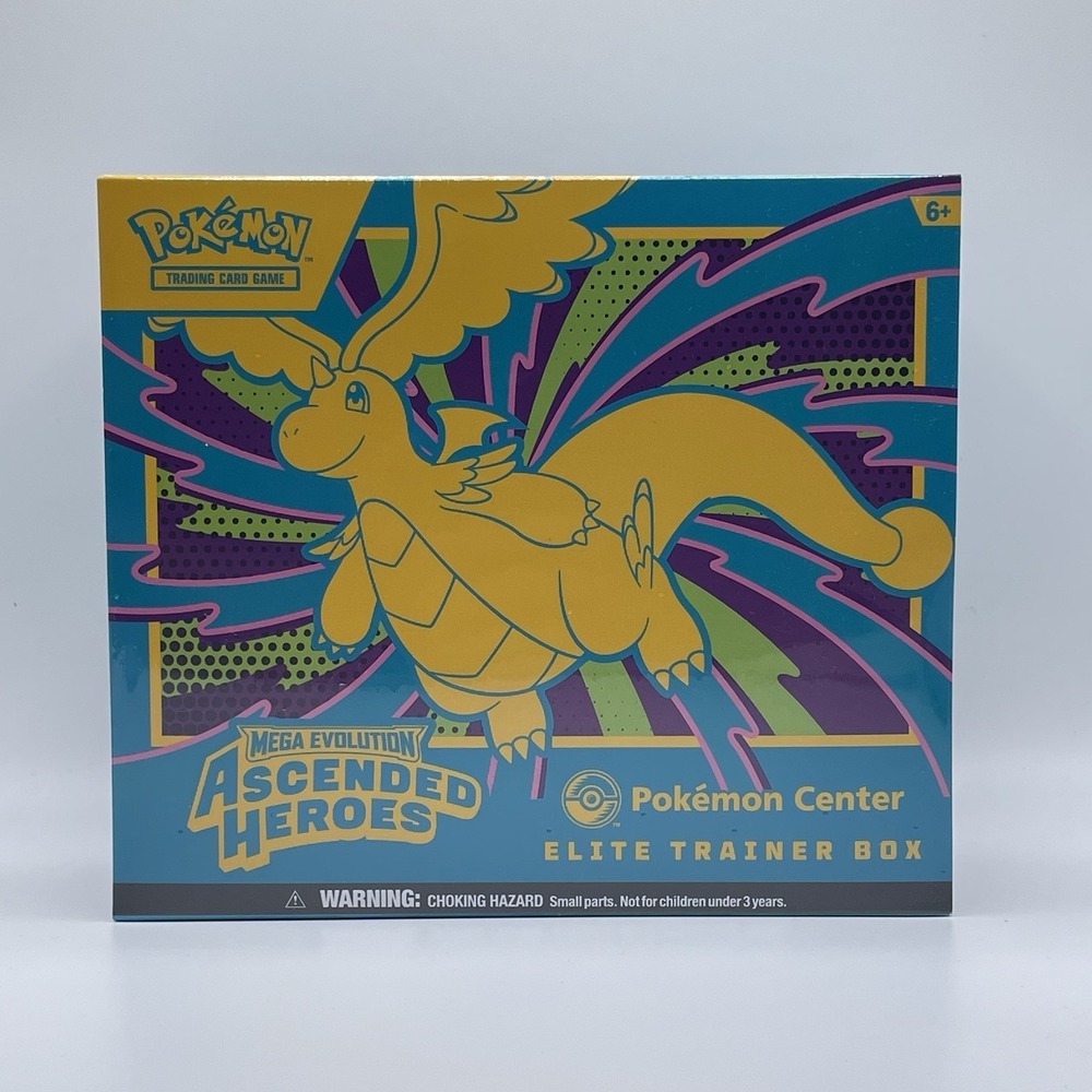 Pokemon Center Ascended Heroes Elite Trainer Box ETB Mega Evolution NEW READ